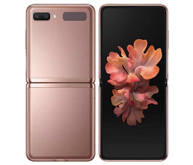 SAMSUNG Galaxy Z Flip 2 5G Miedziany (F707F) - 587877 - zdjęcie